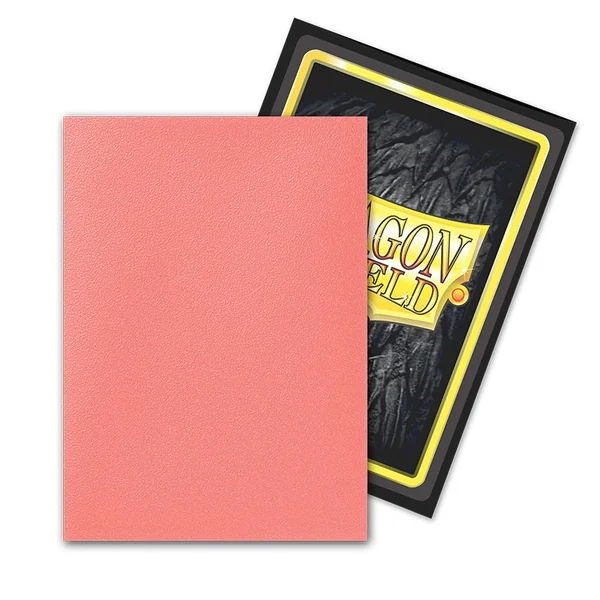 100 Sleeves Standard Dragon Shield Dual Matte Peach