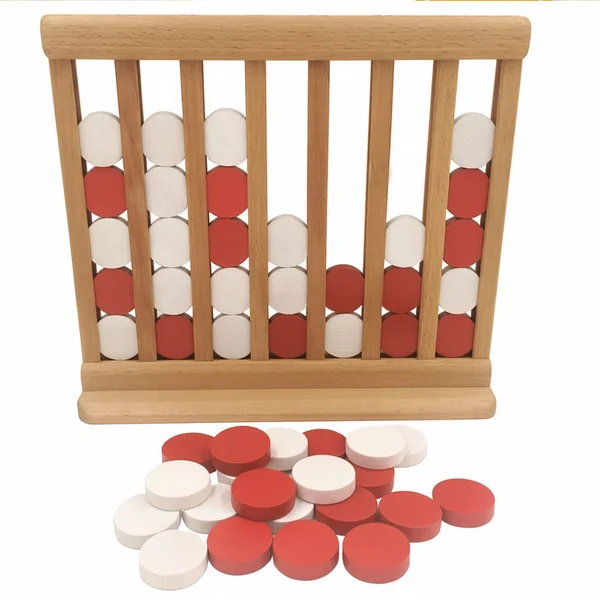 10 jetons de rechange - Puissance 4 artisanal 23cm