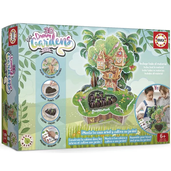 3D Dream Gardens 2in1 Cabane Dans l'Arbre - Educa