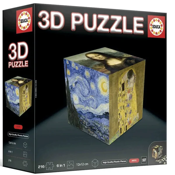 3D Puzzle Artistique - Educa