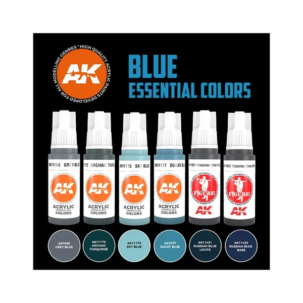 3Gen Ak Interactive - Blue Essential Colors