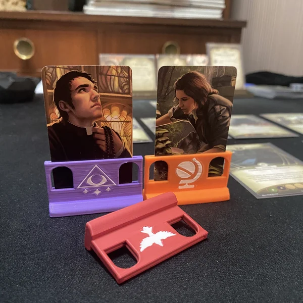 6 supports d'Investigateurs pour Horreur à Arkham : Le Jeu de Cartes