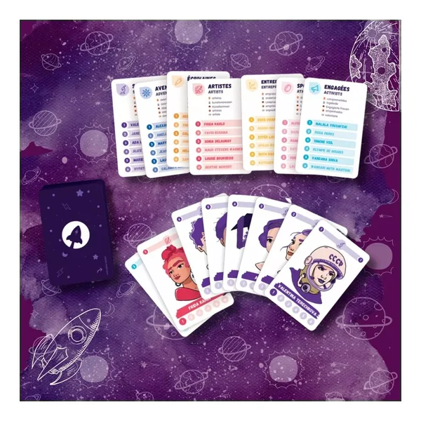 7 Familles Inspirantes : Grandes Femmes - The Moon Project