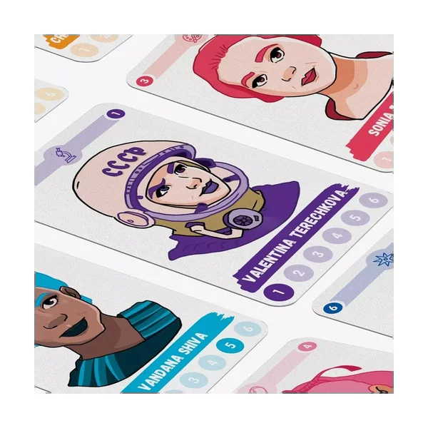 7 Familles Inspirantes : Grandes Femmes - The Moon Project