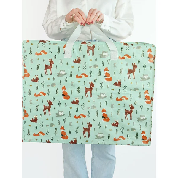 A Little Lovely Company - Grand sac de rangement XL - amis de la forêt