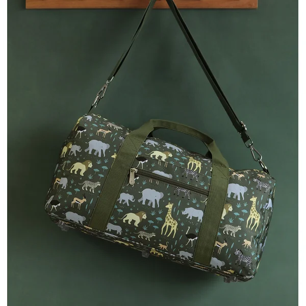 A Little Lovely Company - sac de voyage pour enfants - animaux de la savane