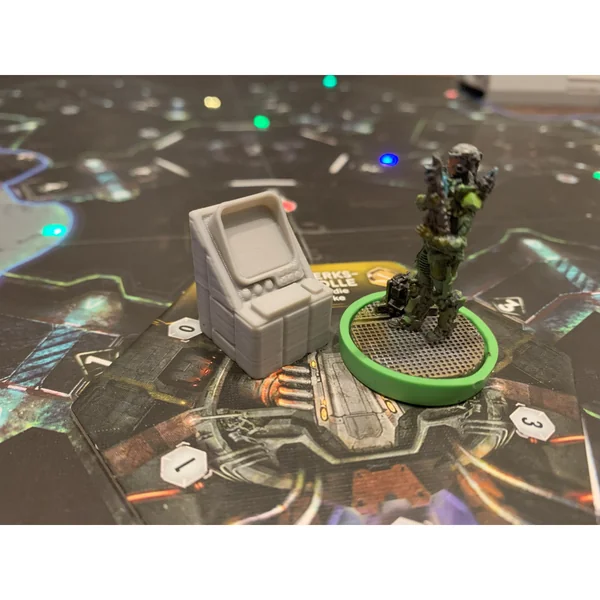 Accessoire pour Nemesis - 8 Ordinateurs 3D