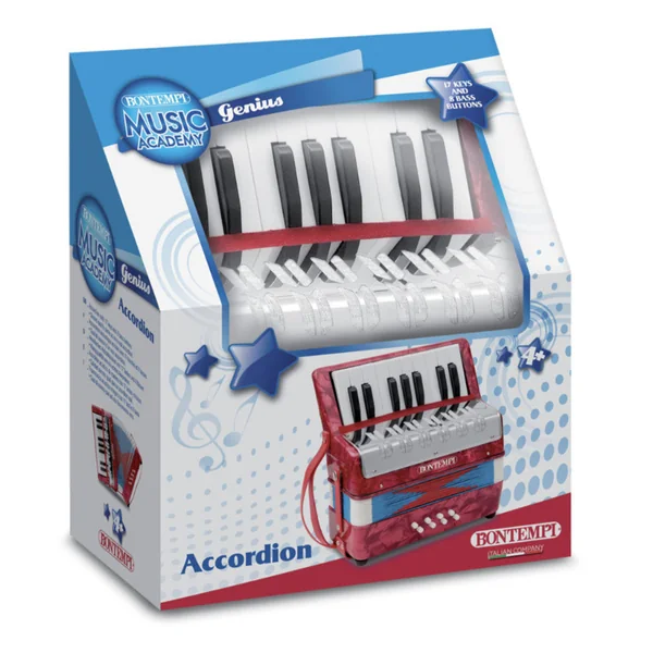 Accordéon 20 touches + 8 basses - Bontempi