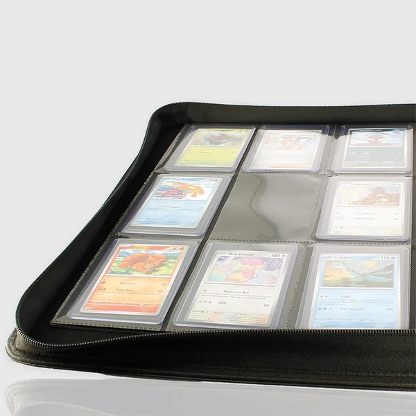 Album Maxi Deluxe red Portfolio TOPLOADER 9 cases (360 cartes) - PHOENIX SHIELD