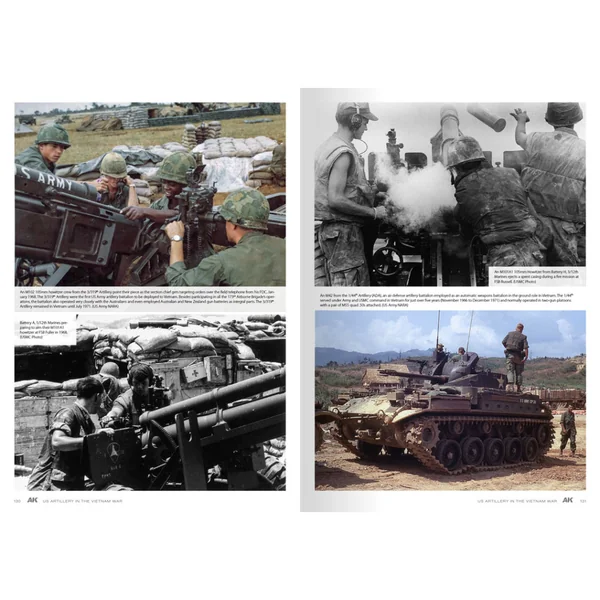 American Artillery in Vietnam