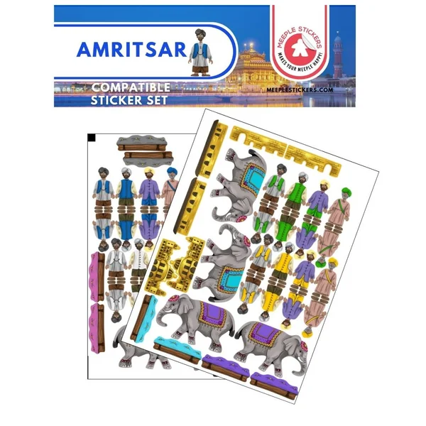 Amritsar - Set d'autocollants