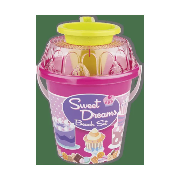 Androni Ensemble de sable avec entonnoir - rose