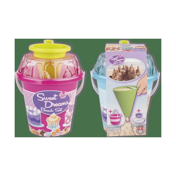 Androni Ensemble de sable avec entonnoir - rose