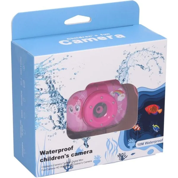 Appareil photo numérique pour enfants avec boîtier étanche - photo 20Mpx, vidéo Full HD