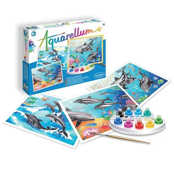 Aquarellum Dauphins