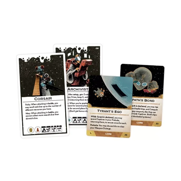 Arcs : Leaders & Lore Pack - Extension - Version Anglaise