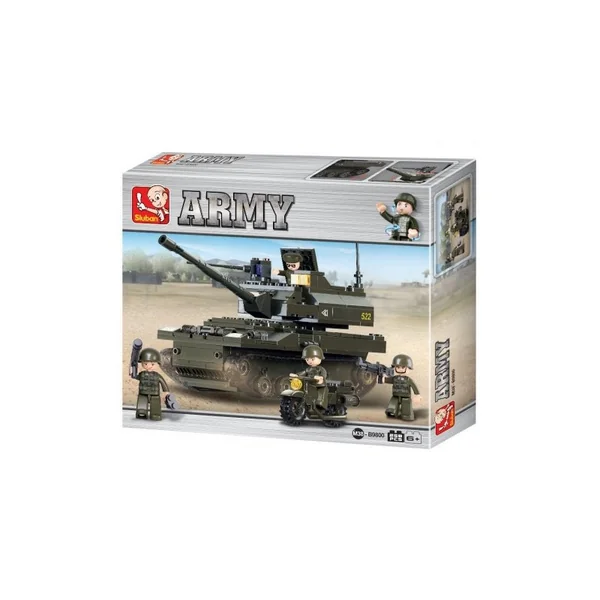 Army : Tank blindé Leopard 258 pcs - Sluban