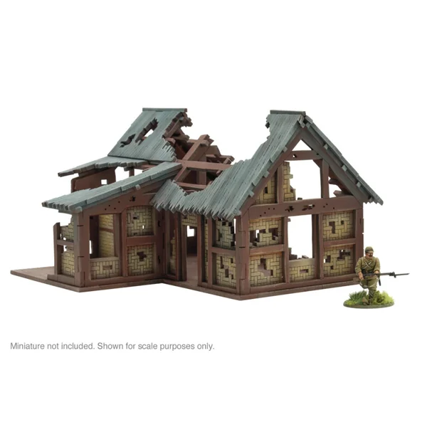 Asian Villages - L Shaped Building Ruins