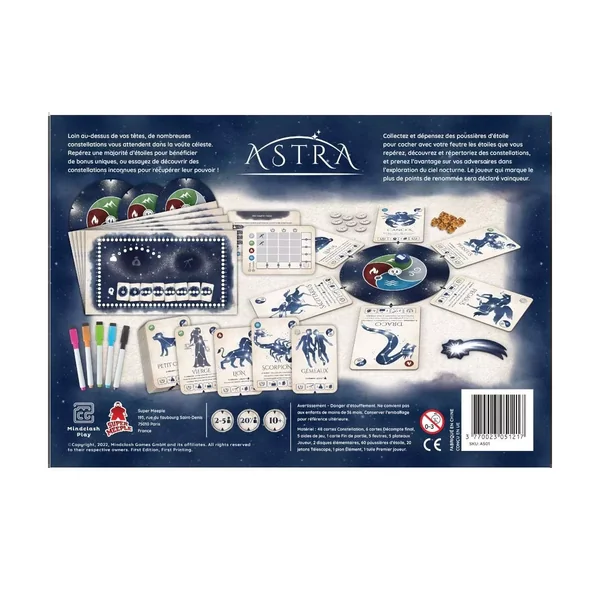 Astra - Jeu Rescapé