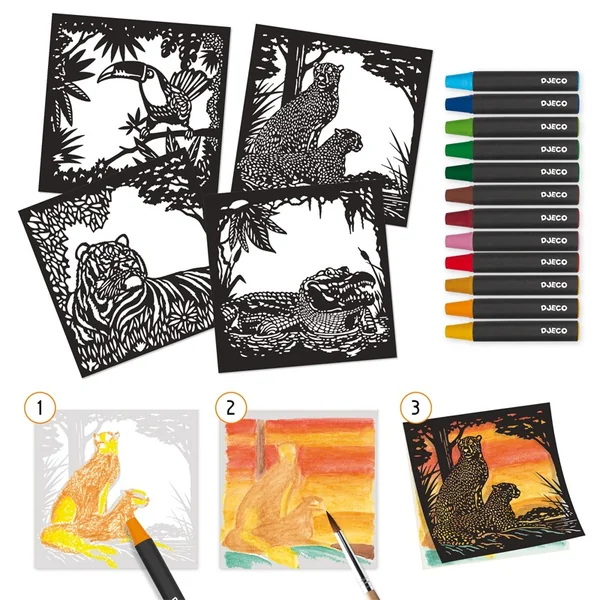 Atelier Aquarelle - À contre-jour - Djeco