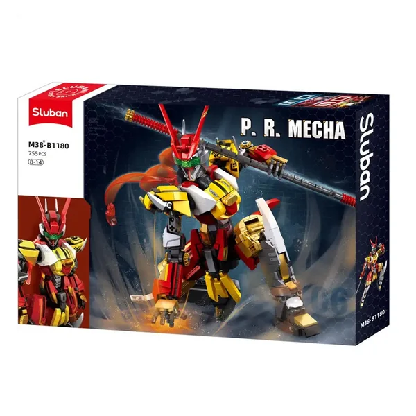 Atomic Storm : Robot P.R. Mecha Cyber Goku 755 pcs - Sluban