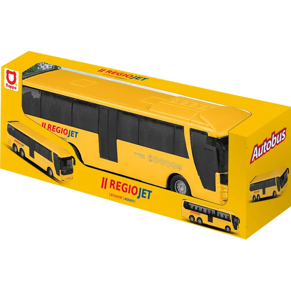 Autobus en métal RegioJet 15 cm