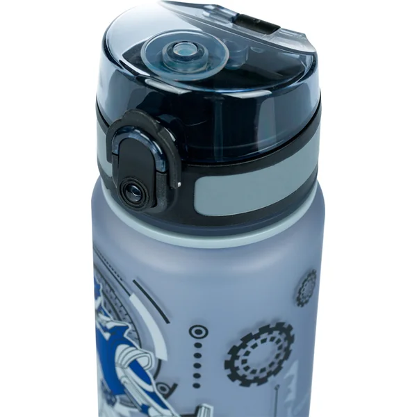 BAAGL Bouteille en tritan pour boissons Robots, 500 ml