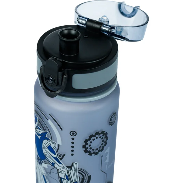 BAAGL Bouteille en tritan pour boissons Robots, 500 ml