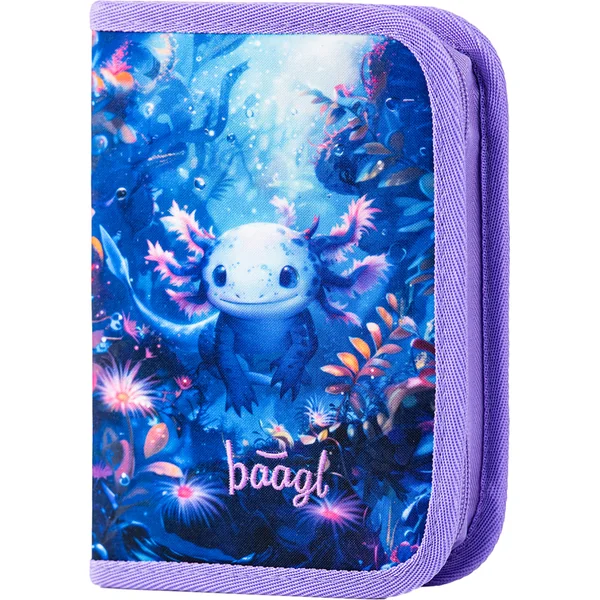BAAGL ENSEMBLE 3 Ergo Axolotl : cartable, trousse, sac