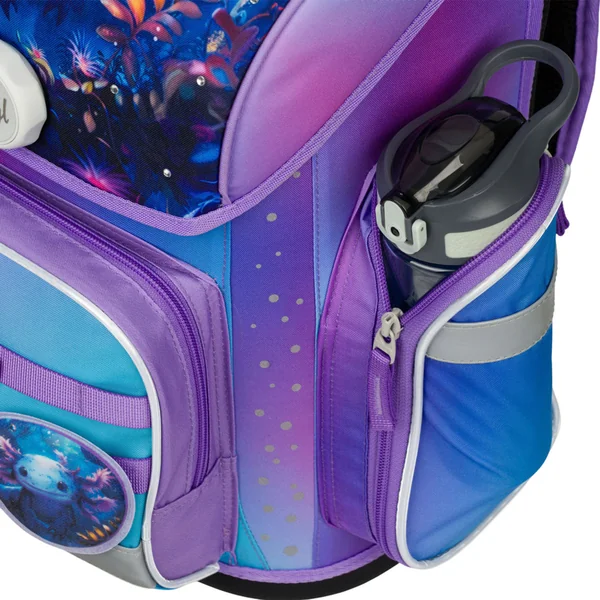 BAAGL ENSEMBLE 3 Ergo Axolotl : cartable, trousse, sac