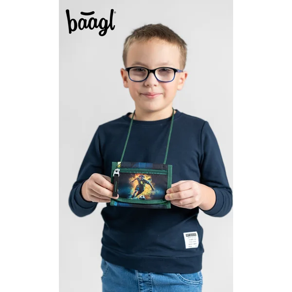 BAAGL Portefeuille à cordon Joueur de football