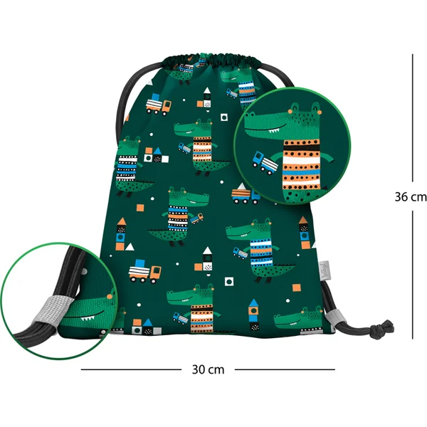 BAAGL Sac à dos préscolaire Crocodile