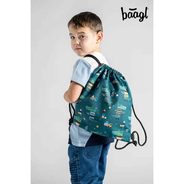 BAAGL Sac à dos préscolaire Crocodile
