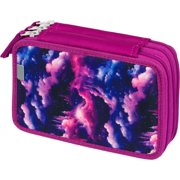 BAAGL Trousse scolaire à trois étages Royaume de la Licorne