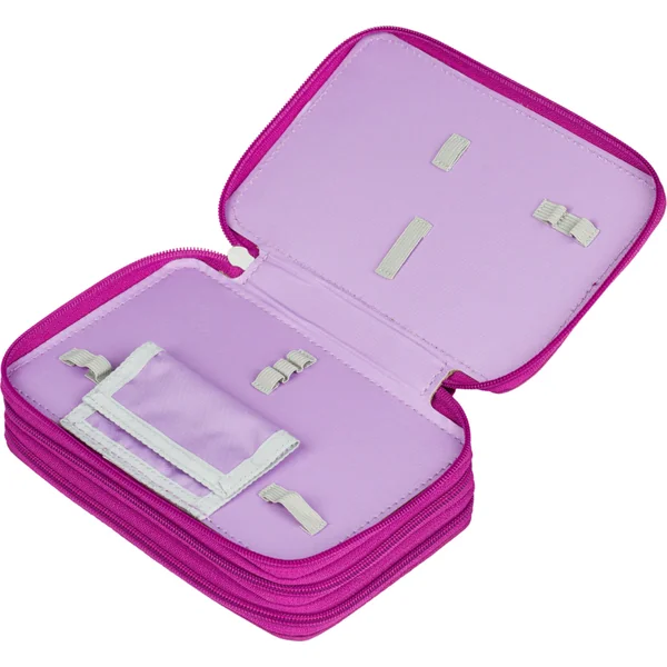 BAAGL Trousse scolaire à trois étages Royaume de la Licorne