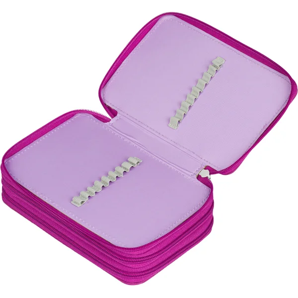 BAAGL Trousse scolaire à trois étages Royaume de la Licorne