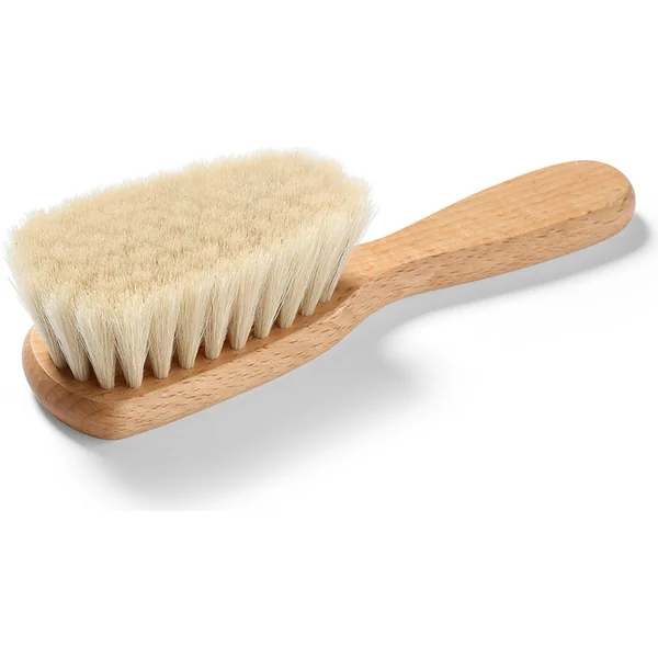 BABYONO Brosse avec poils naturels