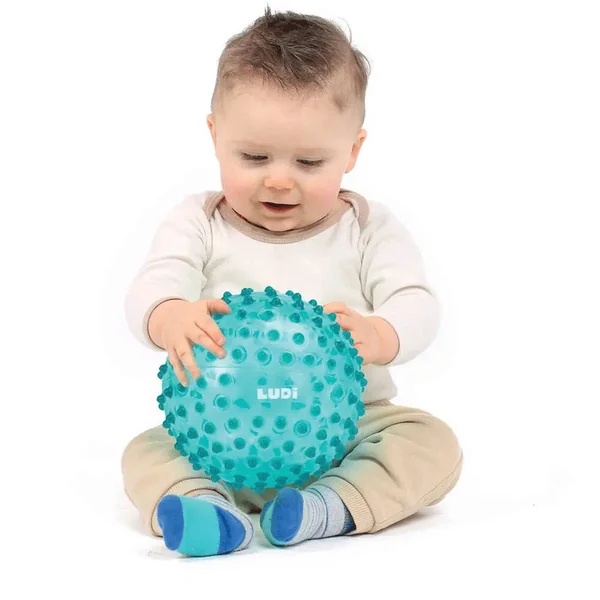 Balle sensorielle bleue - Ludi