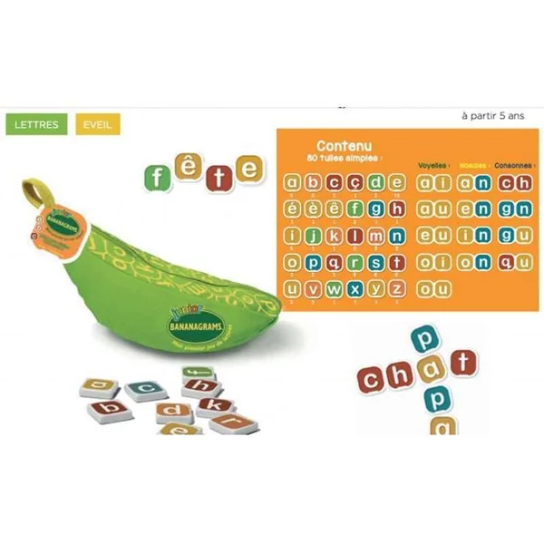 Bananagrams Junior
