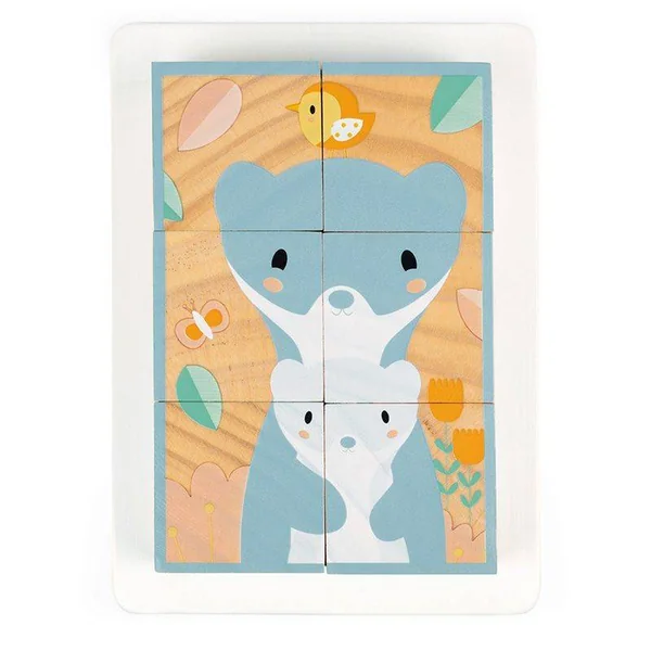 Barquette 6 Cubes Pure - Janod