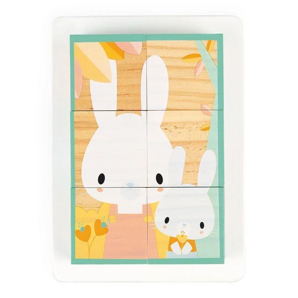 Barquette 6 Cubes Pure - Janod