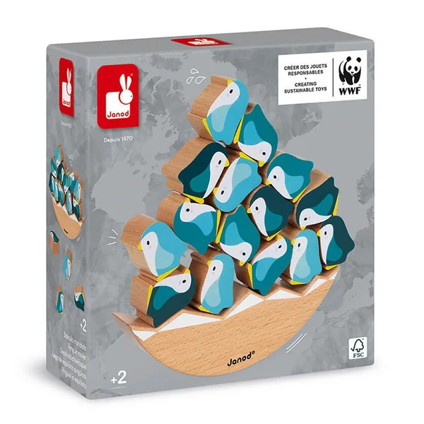 Basculo Manchots WWF - Janod