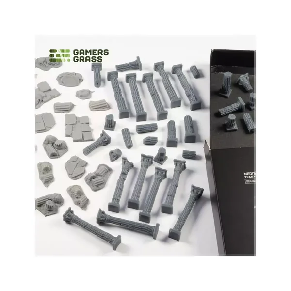 Basing Box : Mediterranean Temple - Gamers Grass