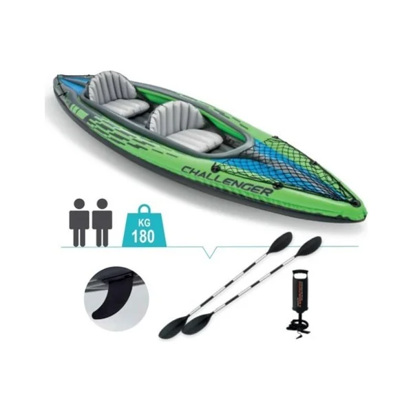 Bateau gonflable INTEX 68306 Kayak Challenger K2 set