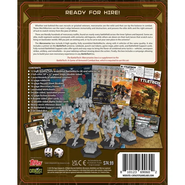 Battle Tech Mercenaries Box Set