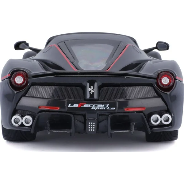 Bburago 1:24 Ferrari Laferrari Aperta Noir Métallique