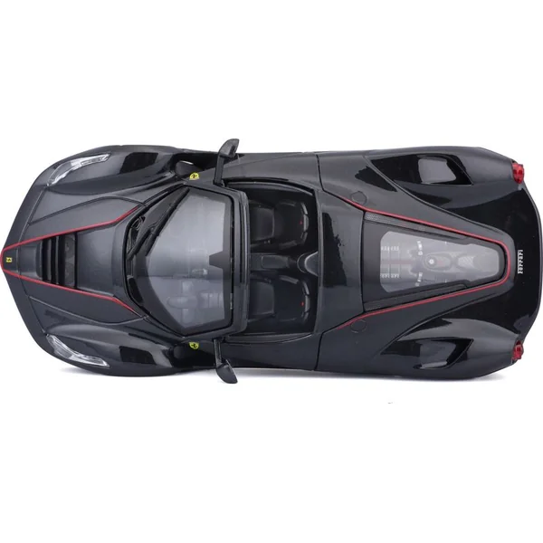Bburago 1:24 Ferrari Laferrari Aperta Noir Métallique
