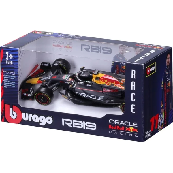Bburago 1:43 RACE Formule F1 - Red Bull Racing RB20 (2024) #1 (Max Verstappen)