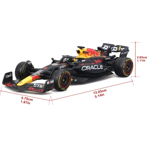Bburago 1:43 RACE Formule F1 - Red Bull Racing RB20 (2024) #1 (Max Verstappen)