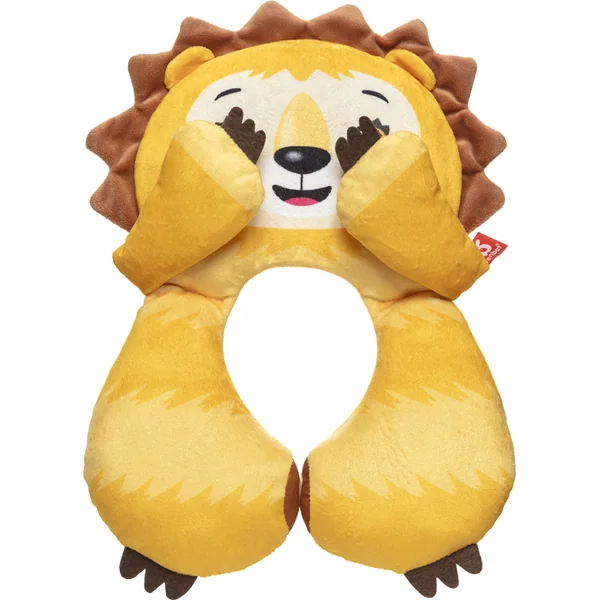 BENBAT Coussin de cou avec appui-tête, lion Amadeus 1-4 ans